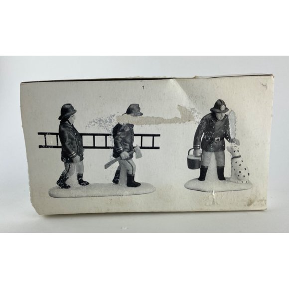 Christmas - DEPT. 56 - FIRE BRIGADE - Original Box - Picture 3 of 4